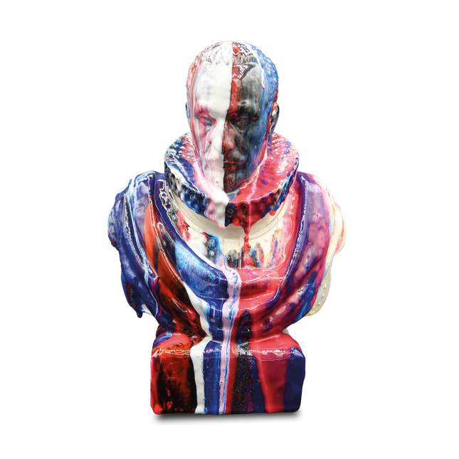 Willem van Oranje by Antoni Dragan - Red, White and Blue